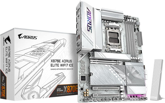Gigabyte X870E AORUS ELITE ICE AM5 DDR5 ATX WiFi 7