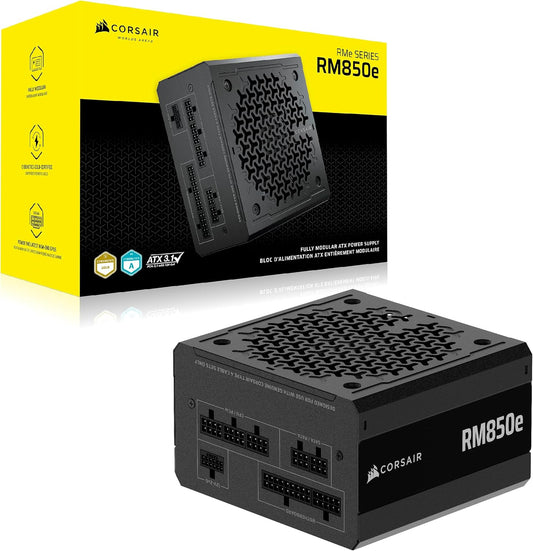 CORSAIR RM850e 2025 POWERSUPPLY 850W MODULAR 80 GOLD PLUS