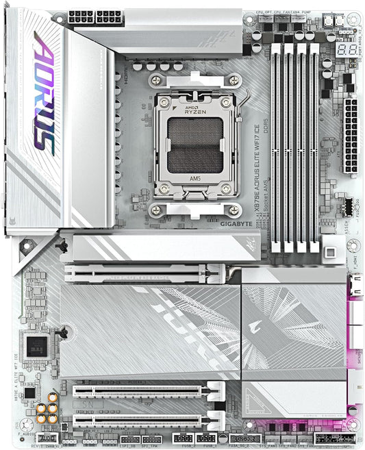 Gigabyte X870E AORUS ELITE ICE AM5 DDR5 ATX WiFi 7