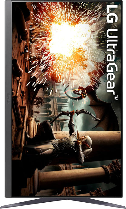 LG 32GS75Q-B Ultragear Gaming Monitor  32'' QHD 1440P HDR400 180Hz 1ms IPS