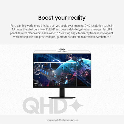 SAMSUNG Odyssey 32'' G50D QHD 2560 x 1440 IPS 180Hz HDR400 1ms
