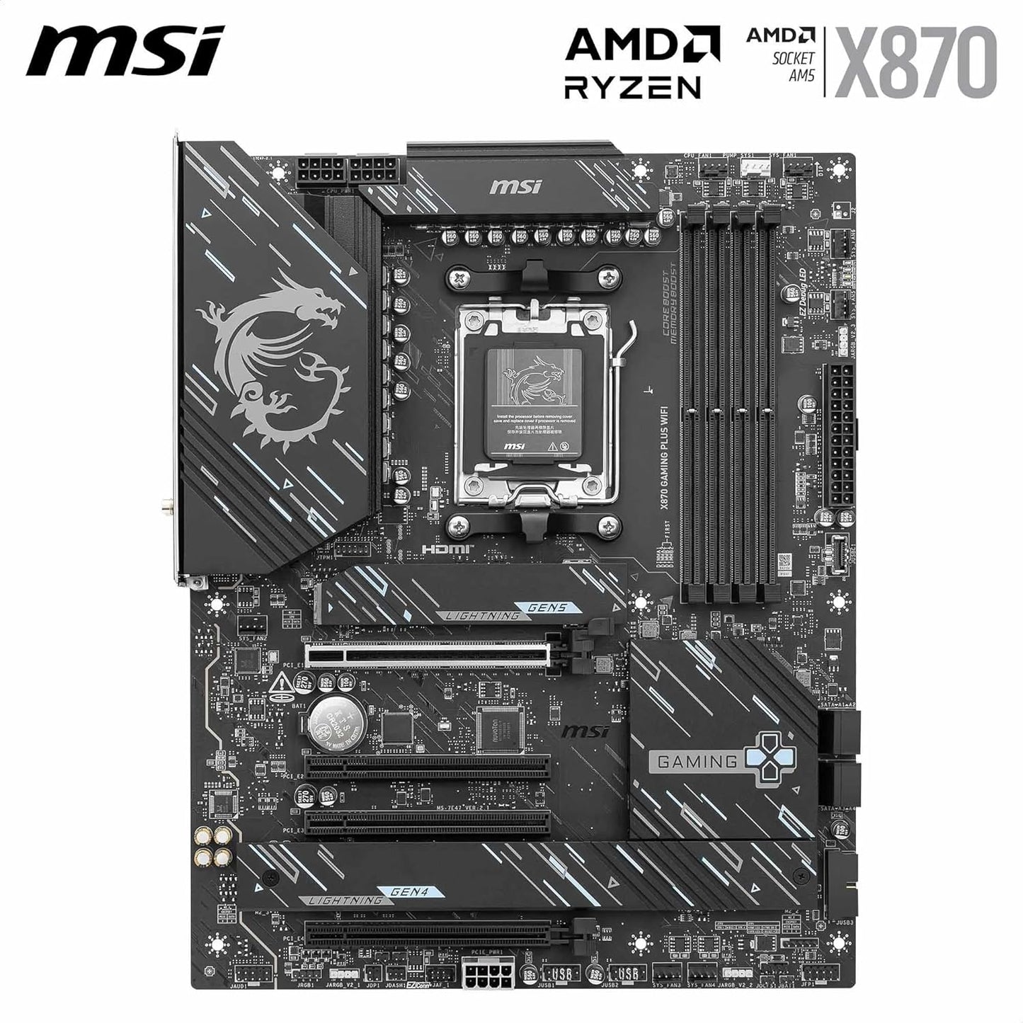 MSI X870 Gaming Plus WIFI AM5 DDR5