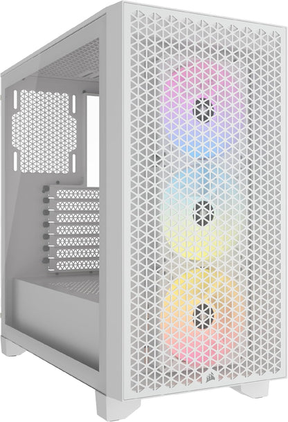 Corsair 3000D RGB Airflow Tempered Glass Mid-Tower ATX PC Case