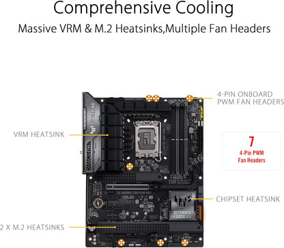 ASUS TUF Gaming Z890-Plus Wifi DDR5 LGA 1851 (Intel Core Ultra 200)