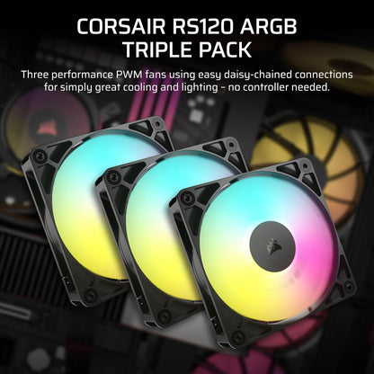 Corsair RS120 ARGB 120mm PWM Abanicos
