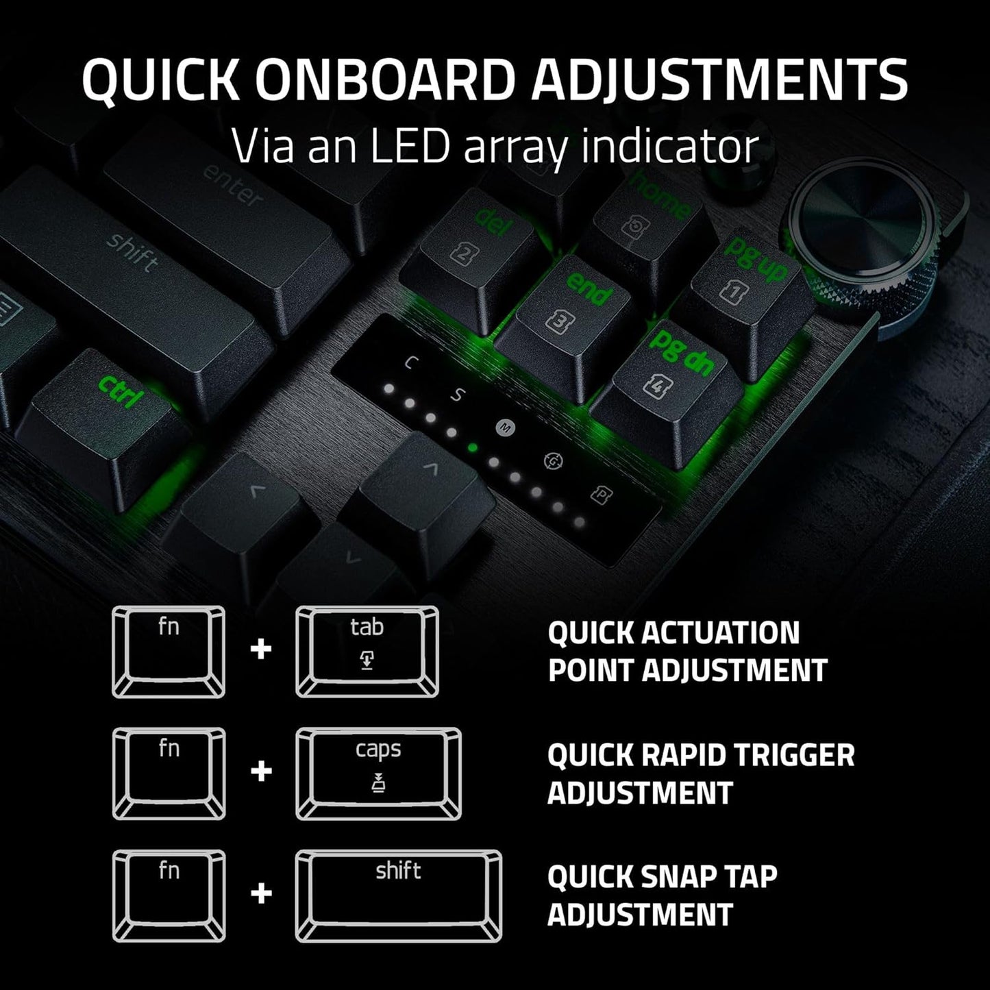 Razer Huntsman V3 Pro TKL 75% RGB USB Teclado Mecanico Yellow Switch