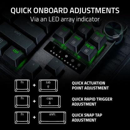Razer Huntsman V3 Pro TKL 75% RGB USB Teclado Mecanico Yellow Switch