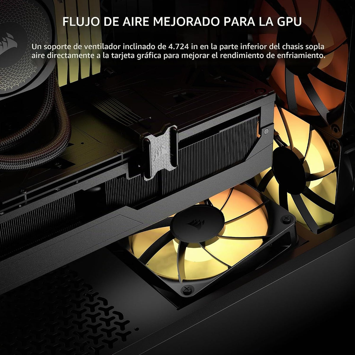 CORSAIR 3200D AIRFLOW RGB BLACK MID-TOWER ATX CASE