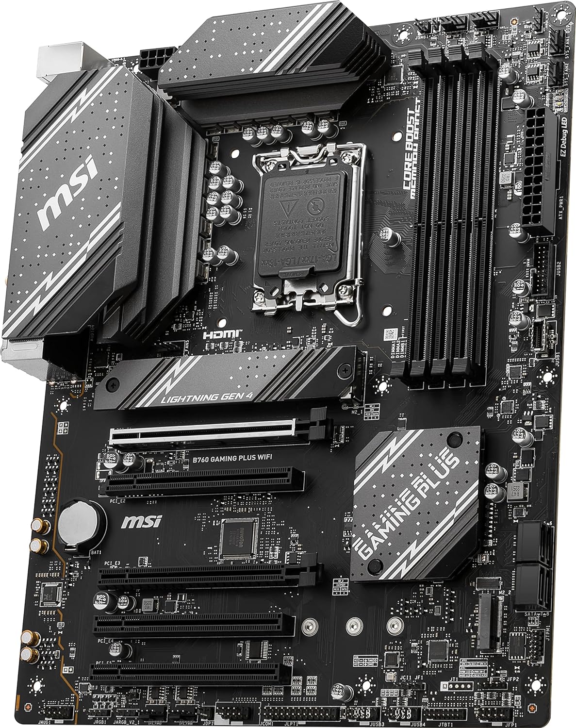 MSI B760 GAMING PLUS WIFI DDR5 LGA 1700 (Intel 12th, 13th, 14th Gen)