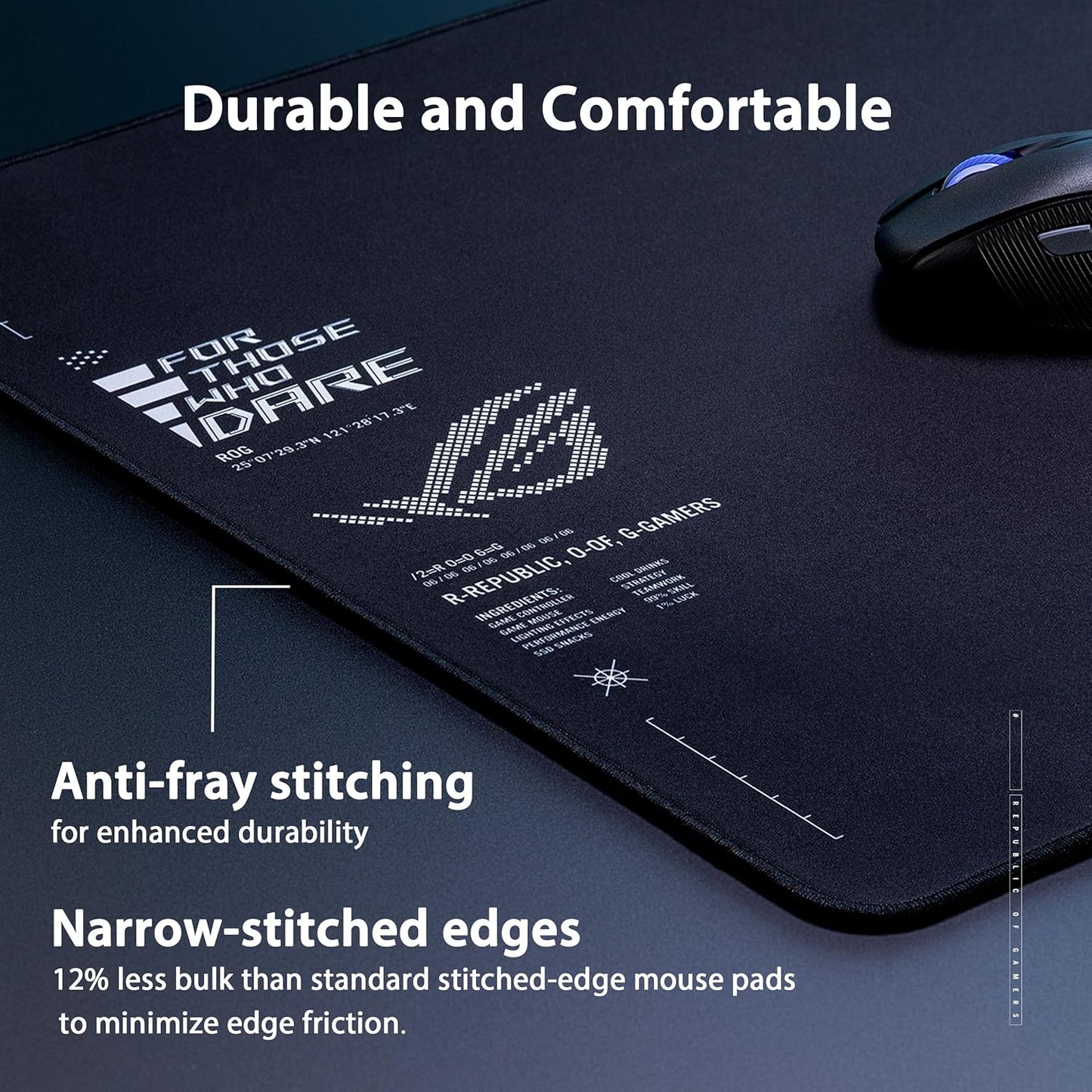 ASUS ROG Shealth II XXL Black Gaming MousePad