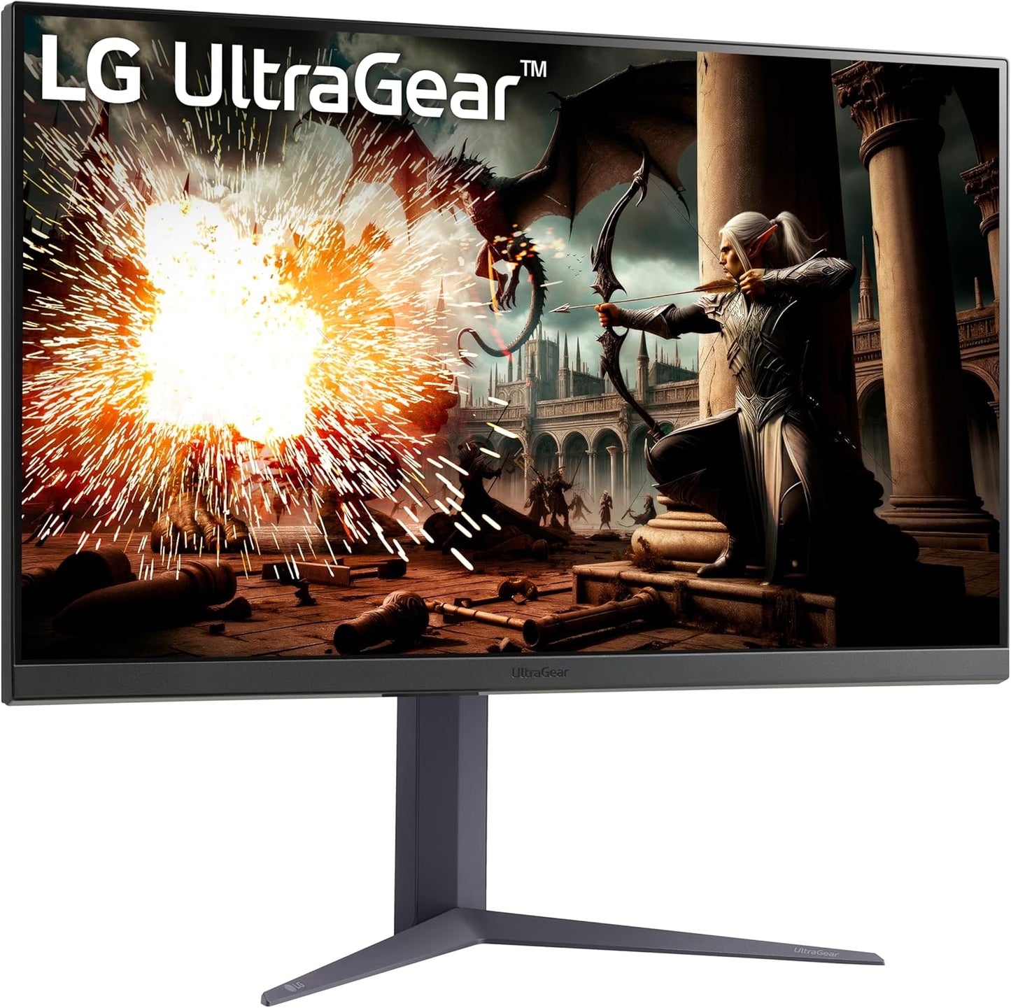 LG 32GS75Q-B Ultragear Gaming Monitor  32'' QHD 1440P HDR400 180Hz 1ms IPS