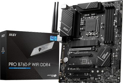 MSI PRO B760-P ProSeries WIFI DDR4 LGA 1700 (Intel 12th, 13th, 14th Gen)