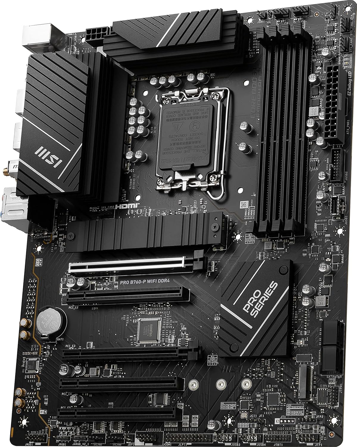 MSI PRO B760-P ProSeries WIFI DDR4 LGA 1700 (Intel 12th, 13th, 14th Gen)