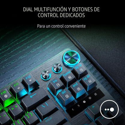 Razer Huntsman V3 Pro TKL 75% RGB USB Teclado Mecanico Yellow Switch