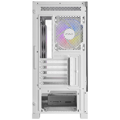 ANTEC CX500M ARGB White Mid-Tower Gaming Case Micro-ATX