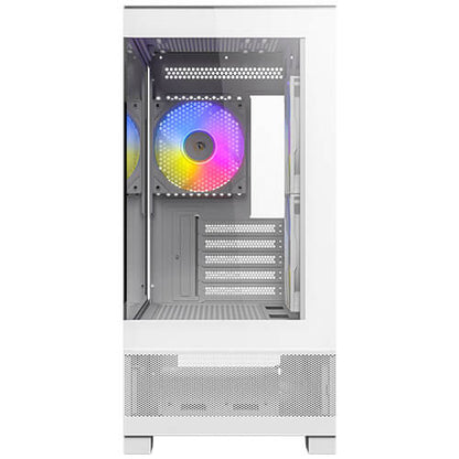 ANTEC CX500M ARGB White Mid-Tower Gaming Case Micro-ATX